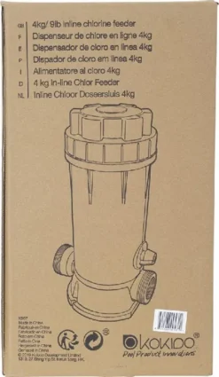 Kokido Inline Chloordoseersluis (32 Mm / 38 Mm Aansluiting) -Intex || KOKIDO || Bestway Verkoop 10075 01 resultaat