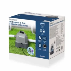 Bestway Zoutwatersysteem (max 22.712 Liter) -Intex || KOKIDO || Bestway Verkoop 1900 1900 bestway zoutwatersysteem verpakking