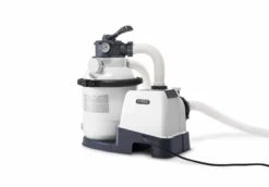 Intex Graphite Panel Pool - 478 X 124 Cm - Met Zandfilterpomp En Accessoires -Intex || KOKIDO || Bestway Verkoop 26384gn pomp 1