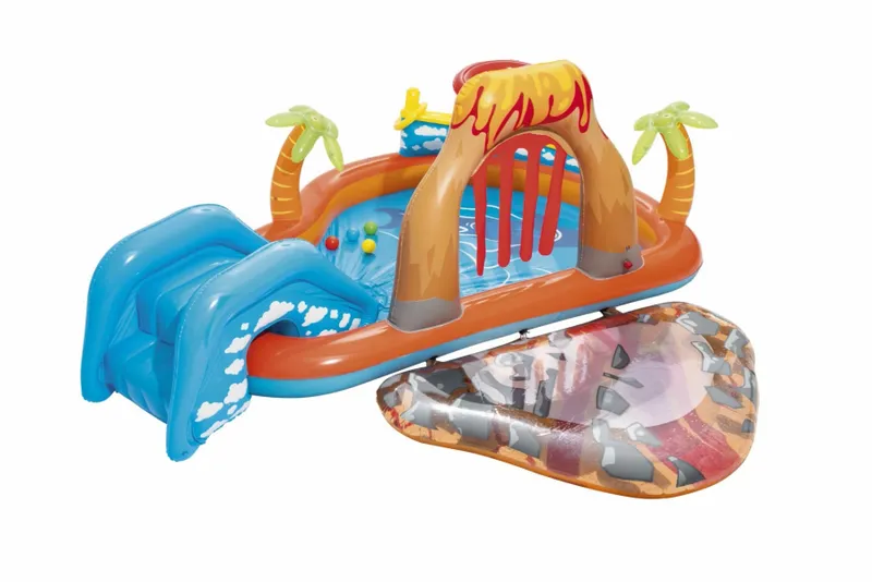 Bestway Lava Lagoon Play Center Kinderzwembad - 265 X 265 X 104 Cm 1 Bestway Lava Lagoon Play Center Kinderzwembad - 265 X 265 X 104 Cm