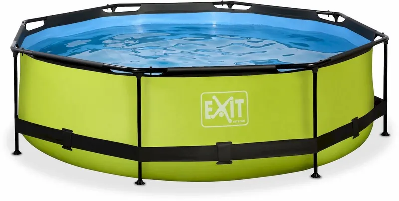 EXIT TOYS EXIT Lime Zwembad - 300 X 76 Cm - Met Filterpomp 1 EXIT TOYS EXIT Lime Zwembad - 300 X 76 Cm - Met Filterpomp