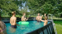 EXIT TOYS EXIT Wood Zwembad - 540 X 250 X 122 Cm - Met Zandfilterpomp En Trap -Intex || KOKIDO || Bestway Verkoop 675 1200 exit 30 27 53 10 int 9