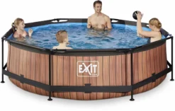 EXIT TOYS EXIT Wood Zwembad - 300 X 76 Cm - Met Filterpomp -Intex || KOKIDO || Bestway Verkoop 765 1200 exit 30 12 10 10 int 3