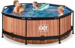 EXIT TOYS EXIT Wood Zwembad - 244 X 76 Cm - Met Filterpomp -Intex || KOKIDO || Bestway Verkoop 766 1200 exit 30 12 08 10 int 4