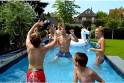 EXIT TOYS EXIT Stone Zwembad - 540 X 250 X 100 Cm - Met Zandfilterpomp En Trap -Intex || KOKIDO || Bestway Verkoop 807 1200 exit 30 17 53 00 int 9