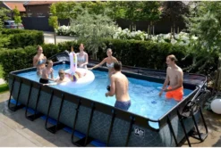 EXIT TOYS EXIT Stone Zwembad - 540 X 250 X 100 Cm - Met Zandfilterpomp En Trap -Intex || KOKIDO || Bestway Verkoop 808 1200 exit 30 17 53 00 int 12