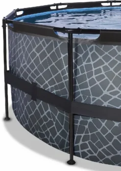 EXIT TOYS EXIT Stone Zwembad - 427 X 122 Cm - Met Zandfilterpomp En Trap -Intex || KOKIDO || Bestway Verkoop 900 638 exit 30 27 14 00 int 3