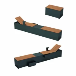 Banc Design Automatisch Oprolsysteem - Tot 3,5 Meter - Donkergrijs