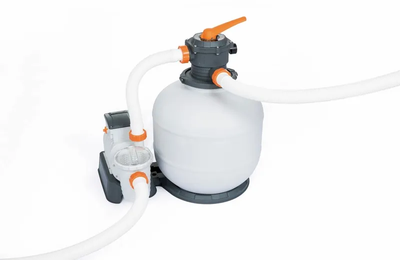 Bestway Power Steel Rectangular Zwembad - 956 X 488 X 132 Cm - Met Zandfilterpomp En Accessoires - Afbeelding 4