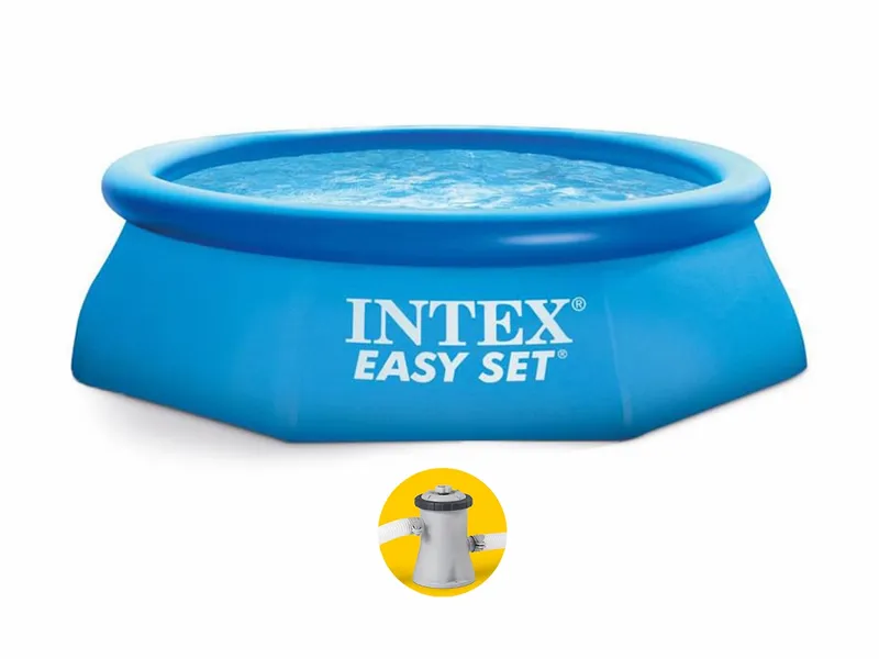 Intex Easy Set Pool - 244 X 61 Cm - Met Filterpomp