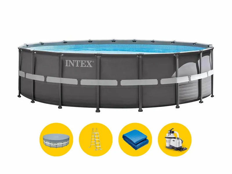 Intex Ultra Frame XTR Pool - 549 X 132 Cm - Met Zandfilterpomp En Accessoires