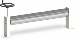 Manu Handmatig Oprolsysteem - Tot 4 Meter - Wit