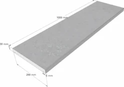 Scandi Roc Modena Randtegel - Mountain Grey -Intex || KOKIDO || Bestway Verkoop scandi roc modena randtegel afmetingen 3